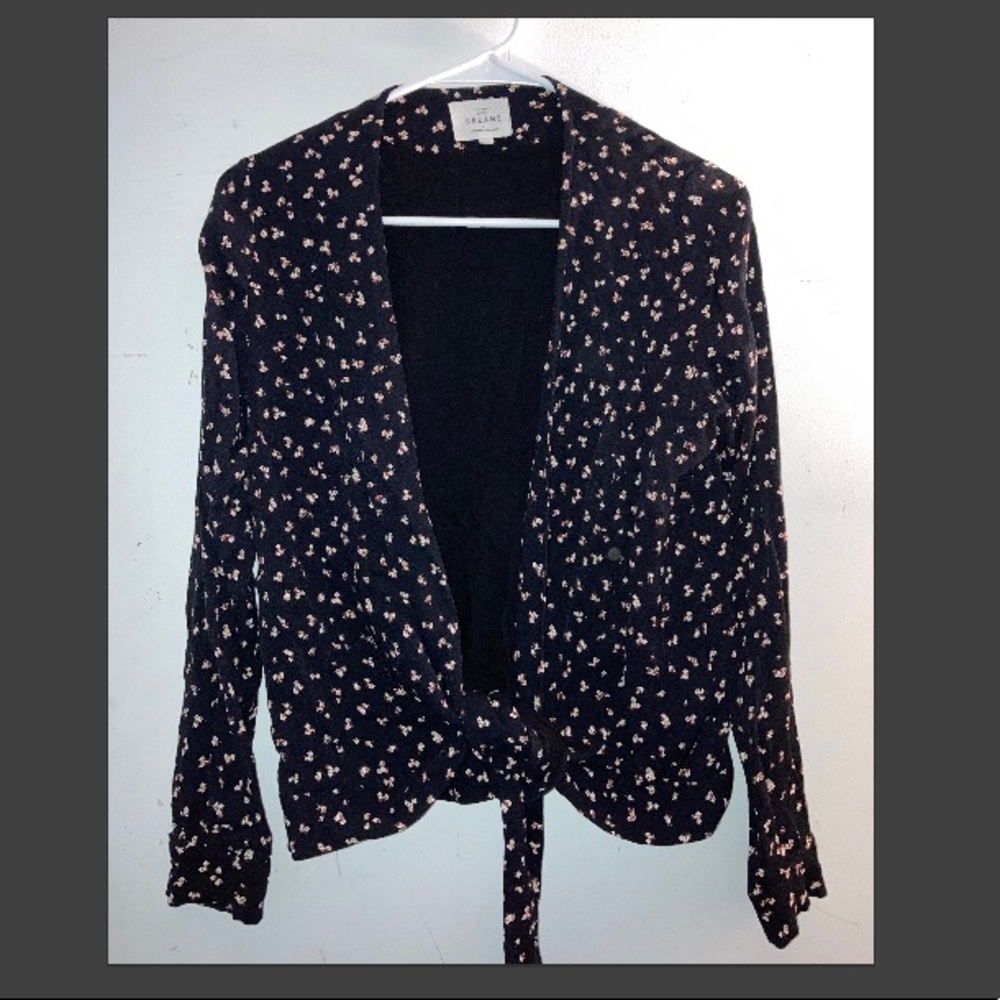 Sézane Long sleeve tie
